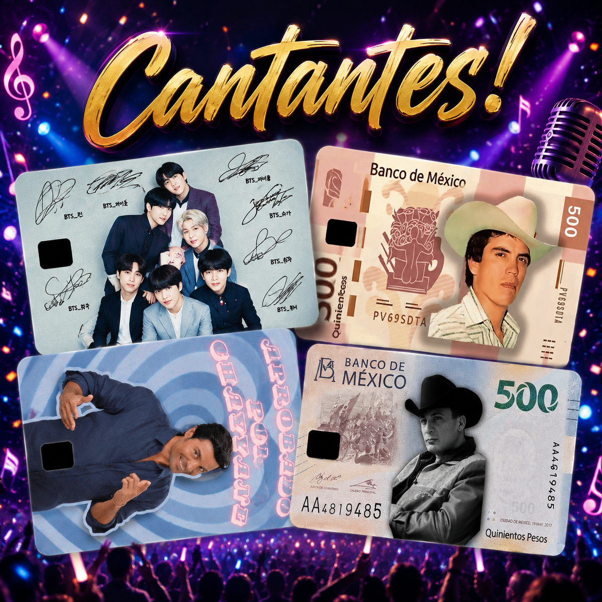 Cantantes