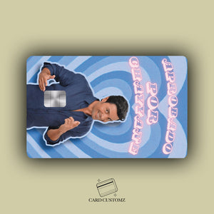 APROBADO POR CHAYANNE STICKER DE VINIL HOLOGRÁFICO PARA TARJETAS