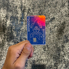 JOKER BALATRO STICKER DE VINIL HOLOGRÁFICO PARA TARJETAS