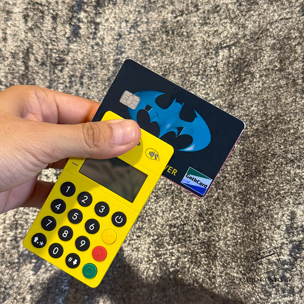 BATITARJETA STICKER DE VINIL HOLOGRÁFICO PARA TARJETAS