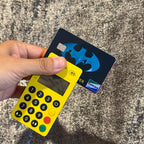 BATITARJETA STICKER DE VINIL HOLOGRÁFICO PARA TARJETAS