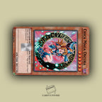 CARTA CHICA MAGA OSCURA YU-GI-OH! STICKER DE VINIL HOLOGRÁFICO PARA TARJETAS