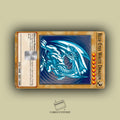 DRAGÓN DE OJOS AZULES YU-GI-OH! STICKER DE VINIL HOLOGRÁFICO PARA TARJETAS