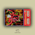 DRAGÓN ROJO YU-GI-OH! STICKER DE VINIL HOLOGRÁFICO PARA TARJETAS