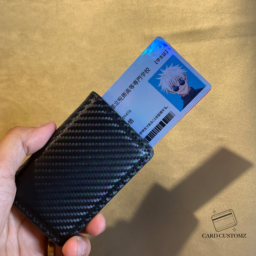 ID GOJO STICKER DE VINIL HOLOGRÁFICO PARA TARJETAS