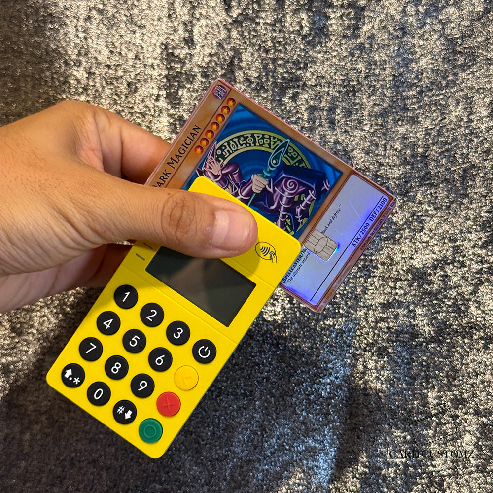 MAGO OSCURO YU-GI-OH! STICKER DE VINIL HOLOGRÁFICO PARA TARJETAS