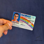 MCLOVIN IDENTIFICACIÓN STICKER DE VINIL HOLOGRÁFICO PARA TARJETAS