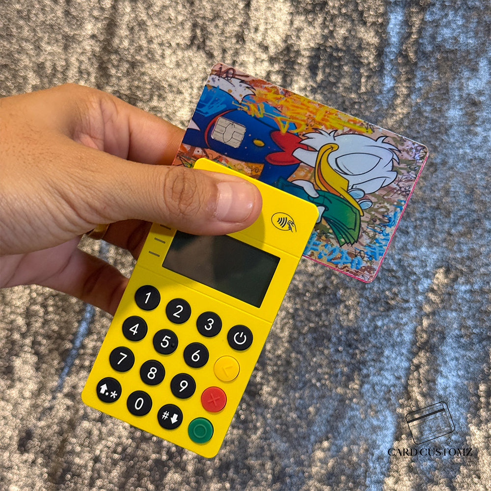 MCPATO STICKER DE VINIL HOLOGRÁFICO PARA TARJETAS