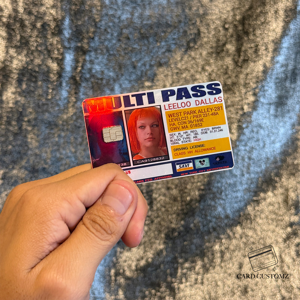 MULTIPASE STICKER DE VINIL HOLOGRÁFICO PARA TARJETAS
