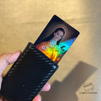 SANTA TERESA STICKER DE VINIL HOLOGRÁFICO PARA TARJETAS
