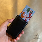 CALLATE Y TOMA MI DINERO (INGLÉS) STICKER DE VINIL HOLOGRÁFICO PARA TARJETAS