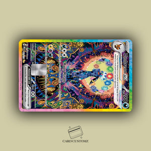 UMBREON EX STICKER DE VINIL HOLOGRÁFICO PARA TARJETAS